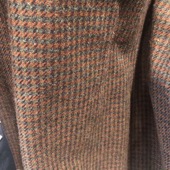 London Fog Mens XL Reg Olive Green Zip Up Bomber jacket zip in wool liner - Picture 9 of 11